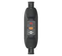 Brennenstuhl PRCD Disyuntor de protección personal móvil BDI-Z 1 10 IP66 para montaje de cables (con RCD para uso en exteriores 10mA, desconexión bipolar)