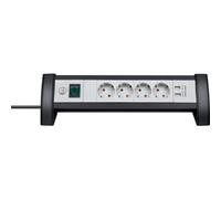 Base Múltiple Premium-office-line Para Sobremesa (4 Tomas Y 2 Puertos Usb) Brennenstuhl 1156250534