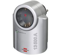 BN-SPP01 Limitador de tensión, Protección contra sobretensión plateado, 1 salidas AC, Tipo F, 230 V, 16 A, 3680 W, Negro, Plata, Lite Retail