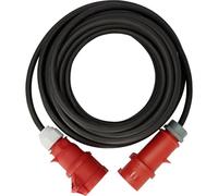 Brennenstuhl Professional cable alargador CEE con inversor de fase IP44 (10 m, H07RN-F 5G4,0, 5 polos con inversor de fase CEE y acoplamiento, para uso en exteriores IP44, fabricado en alemania) negro