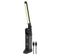 Brennenstuhl Professional linterna LED recargable HLA 1000 ACW, 1000lm | Luz de trabajo con hasta 15 h de duración, imán, batería reemplazable, carga inalámbrica, in able USB C