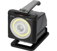 Brennenstuhl Professional Multi Battery foco LED HL 3000 foco de trabajo 1140+2160lm (20W, IP54, compatible con baterías de 18V de 11 fabricantes diferentes, sin batería)