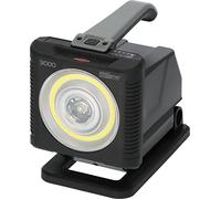 Brennenstuhl Professional Multi Battery foco LED HL 3000 foco de trabajo 1140+2160lm (20W, IP54, compatible con baterías de 18V de 10 fabricantes diferentes, sin batería)