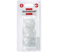 Brennenstuhl protección de contacto para bases de enchufe (protección de contacto transparente para bases de enchufe, 6 unidades)