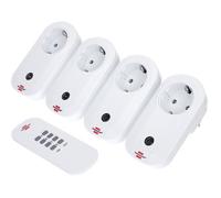 Brennenstuhl RC Switch Sockets Set of 4