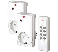 BRE 1507150 - Set de enchufes inalámbricos 2 + 1