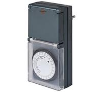 Brennenstuhl temporizador mz 44 / enchufe programable de temporizador