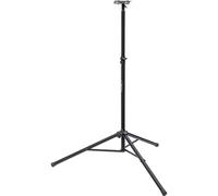 Brennenstuhl Trípode telescópico de construcción ST 200 para focos de Trabajo con Mecanismo de Descenso automático (Altura Regulable de 1,08m a 2m, máx. 30kg, con travesaño, 3 Tubos de Soporte)