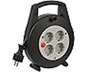 Brennenstuhl vario line negro, gris 4 salidas ac 5 m