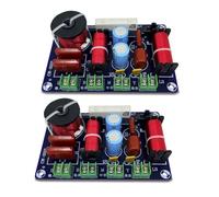 Brensty 2 Uds 3 Vías 250W 850/5200Hz Divisor de Frecuencia DIY Altavoz Filtro Circuito Agudos Graves Medios HiFi Estéreo Audio Crossover