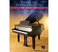 Brent Edstrom First 50 Piano Duets (Tapa blanda) (Importación USA)