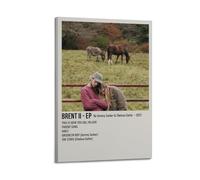 Brent Ii - Póster de Ep by Jeremy Zucker & Chelsea Cutler para pared, diseño estético, póster para sala de estar, dormitorio, 50 x 75 cm, estilo marco