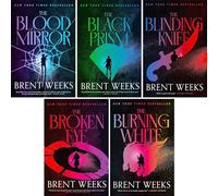 Brent Weeks 5 Books Collection Set (The Black Prism, The Blinding Knife, The Broken Eye, The Blood Mirror, The Burning White)