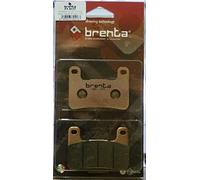 Brenta ft 4117 Pastillas freno Toba Moto, juego de 2