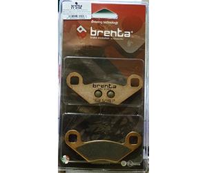 Brenta ft 4158 Pastillas freno Toba Moto, juego de 2