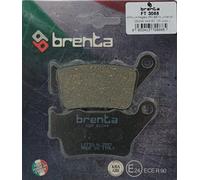 Brenta Pastillas freno organiche Moto para Alfer VRE 125 4 Stroke, VR 250 Motocross, Aprilia