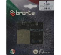 Brenta Pastillas freno organiche Moto para Benelli Devil 50, Master 4 50, Beta Alp 50