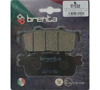 Brenta Pastillas freno organiche Moto para Daelim St 250 Sector Quad, E-Ton Rxl 150 Viper, SYM