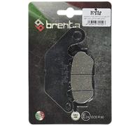 Brenta Pastillas freno organiche Moto para Yamaha T 135 Crypton, XC 125 VITY, YBR 125 ED