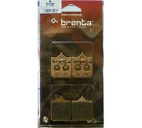 Brenta Pastillas freno Toba Moto para Aprilia RSV 1000 Factory, RSV 1000 Mille negro