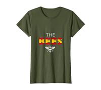 Brentford FC España The Bees Camiseta, Mujer, Verde Oliva, L