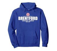 Brentford Greater London England Sudadera con Capucha, Unisex para Adultos, Azul Real, M