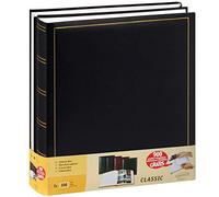 Brepols Jumbo - Juego de 2 álbums de Fotos Tradicionales (100 páginas, 500 Fotos de 10 x 15), Color Negro