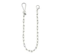 BRERA 67 - Cadena Pantalón con Piedras Naturales, para Hacer Llaveros, Mosquetón Llavero Moto, Cartera Llavero Hombre, Accesorios Rock y Punk Moteros