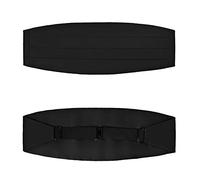 BRERA 67 fajin smoking hombre ajustable en satén de seda azul, faja esmoquin hombre, cinturon para traje elegante hecho a mano en Italia