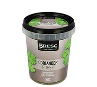 Bresc Coriandro - 3 x 450 g - puré vegano de hojas de cilantro frescas con un toque de aceite de girasol para condimentar y refinar alimentos, frío y caliente