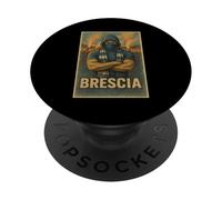Brescia - Camiseta con texto en alemán "Stolz Honor Tradition Brescia Italia" PopSockets PopGrip Adhesivo