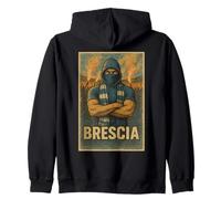 Brescia - Camiseta con texto en alemán "Stolz Honor Tradition Brescia Italia" Sudadera con Capucha
