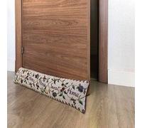 Bresme Burlete Textil Decorativo - Aislante Térmico para Bajos de Puertas, Diseño Original de la Colección"Home", con Dimensión Universal de 85 cm de largo