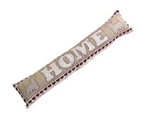 Bresme Burlete Textil Decorativo - Aislante Térmico para Bajos de Puertas, Diseño Original de la Colección"Home", con Dimensión Universal de 85 cm de largo