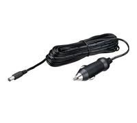 Bresser 12V/7,5m Cable adaptador de coche | Conector de mechero, clavija 2,5 x 5,5 mm, alimentación de monturas telescópicas en vehículo, fuente no incluida