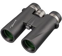 Bresser 1821043 Condor Techo - Prismáticos 10 x 42 Impermeable con Relleno de nitrógeno y UR de Recubrimiento Multicapa Negro