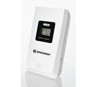 Bresser 7009994 Sensor termo/higro para estación meteorológica, sensor exterior de 3 canales para Bresser Estaciones meteorológicas 9501200, 9501201, 9501202, 7007400, 9,5x6x3 cm, blancas