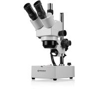 Bresser Advance ICD 10-160x Estereomicroscopio | Luz incidente y transmitida, Visión 3D, Enfoque grueso y fino, C Mount, Para soldadura, laboratorio, botánica y escuela
