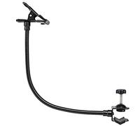 BRESSER BR-21 Cuello de Cisne con Abrazadera de Mesa/Abrazadera de Tubo y Abrazadera de Resorte