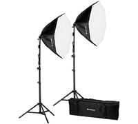 BRESSER BR-2860 - Juego de Luces led (2 x 50 W)