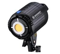 BRESSER BR-60S COB LED-Studiolampe 60W | 5400 lúmenes, CRI 95, regulable del 10 al 100 por ciento, pantalla LCD, refrigeración silenciosa, mando a distancia 30 m