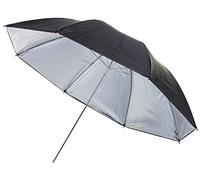BRESSER BR-BS110 Paraguas Reflector Negro/Plata 110cm