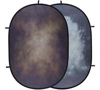 Bresser BR FB38 Fondo fotográfico Plegable 150 x 200 cm Morado Azul