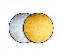 Bresser BR-T5 Reflector Plegable Redondo 2 en 1 110cm Oro/Plata