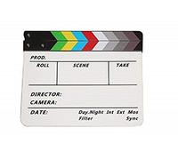 Bresser Claqueta BR-VC1 Color blanco