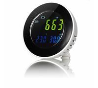 Bresser Bresser CO₂ INV Monitor de medición y control de la calidad del aire, la humedad y la temperatura con registro de datos ideal para espacios cerrados