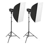 Bresser BRM-300AM Set de Flash de Estudio 2x300W | ✅ 15% de descuento en caja
