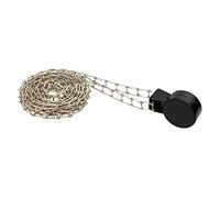 Bresser Cadena de Metal para Sistemas de Fondo MB-1, MB-2, MB-3, para Fondos de Papel o Vinilo Pesados, con Peso para Colgar Recto