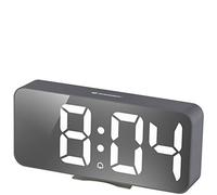 BRESSER Despertador, Gris, 177x35x83