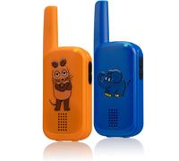 Bresser diemaus walkie talkies para niños, alcance de 500 m, 1 canal,